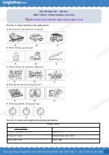 Đề thi học kì 1 Tiếng Anh 8 Global Success - Đề số 3